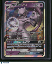 2017 Shining Legends Mewtwo GX Holo Rare #39/73