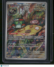 2023 Paradox Rift Brute Bonnet Holo Secret Rare #207/182