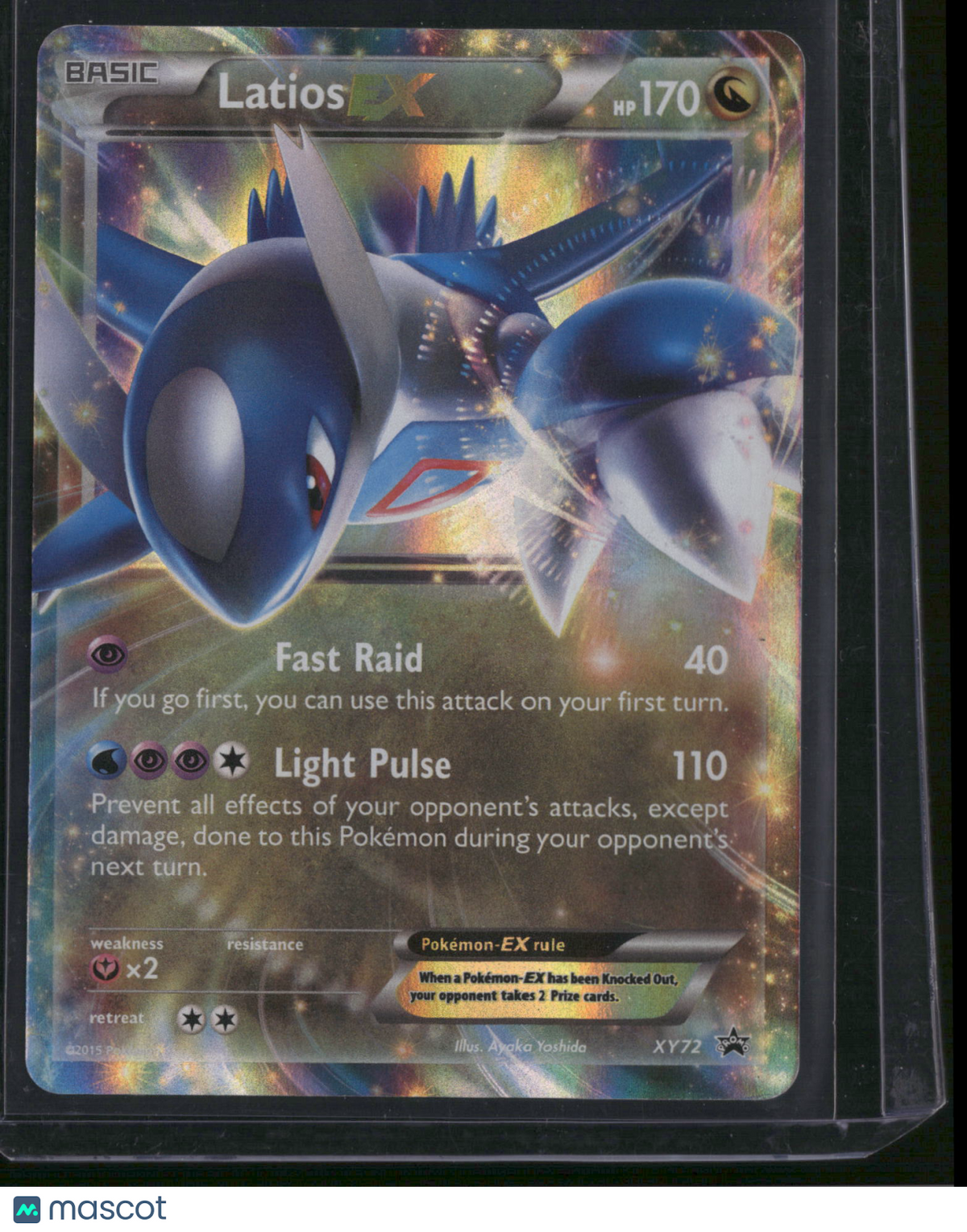 2015 XY Latios EX Holo Black Star Promo RA #XY72
