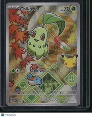 2026 Mega Evolution Chikorita Holo Black Star Promo #MEP EN 046