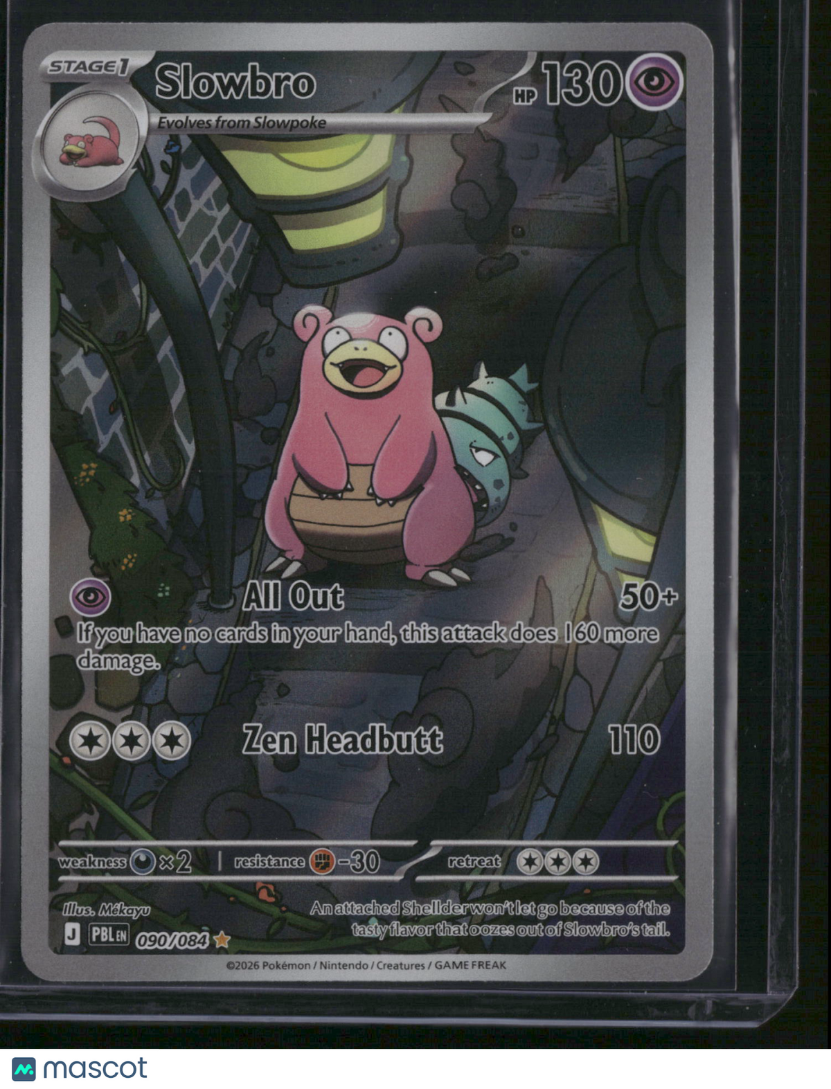 2026 Pitch Black Slowbro Holo Secret Rare #90/84