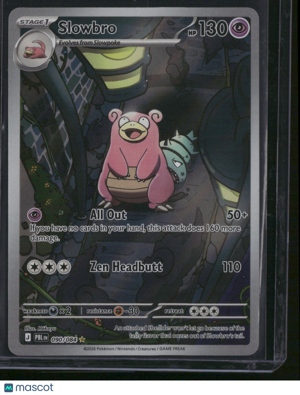 2026 Pitch Black Slowbro Holo Secret Rare #90/84