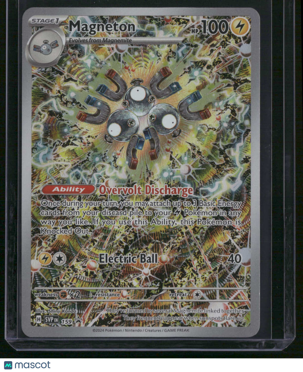 Scarlet & Violet Magneton Holo Black Star Promo FA #SVP EN 159