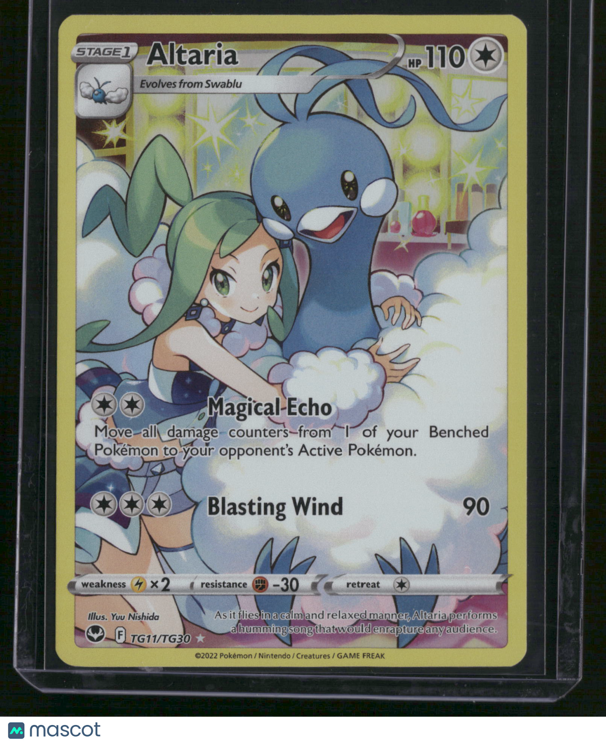 2022 Silver Tempest Altaria Holo Rare CHR #TG11/TG30