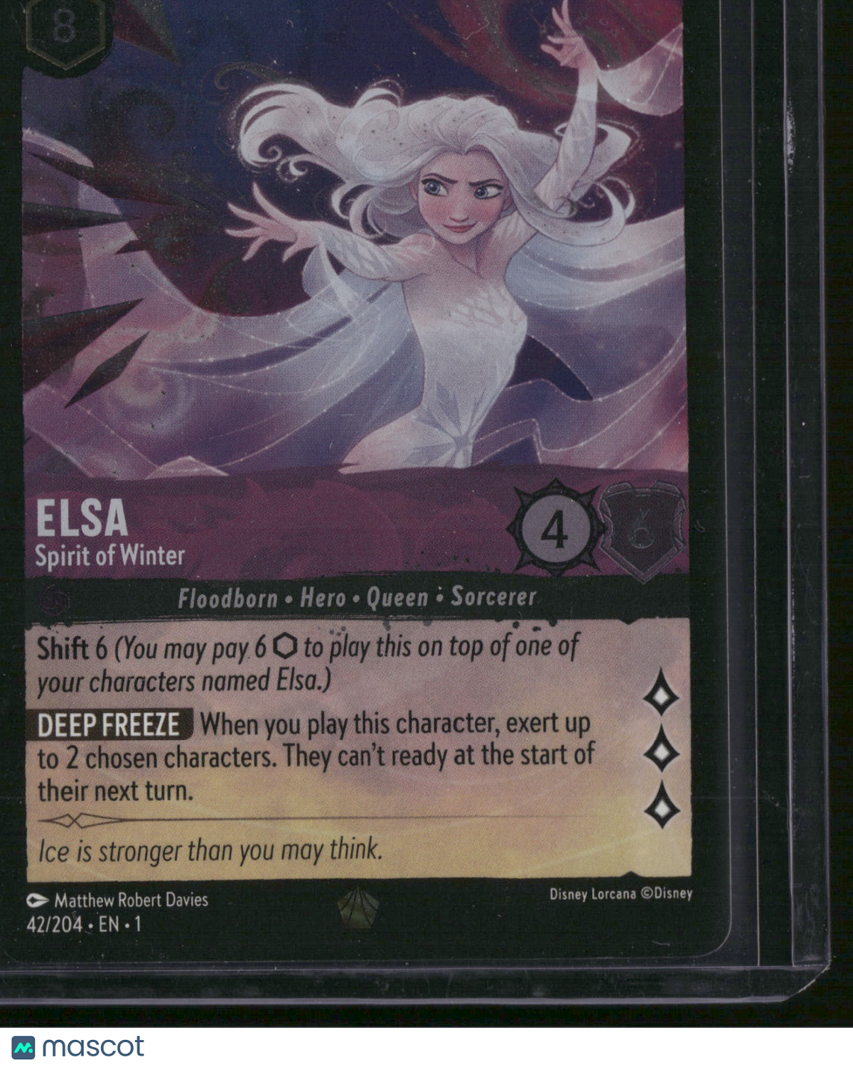 2023 Disney Lorcana The First Chapter Elsa Hero Floodborn Sorcerer Queen