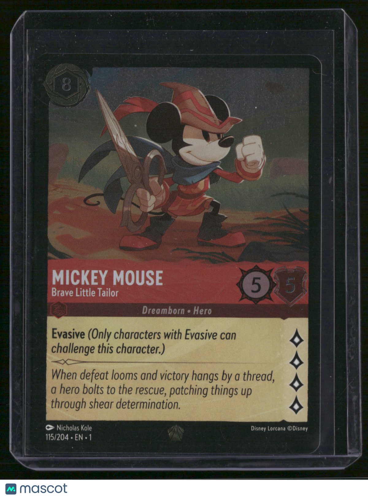 2023 Disney Lorcana The First Chapter Mickey Mouse