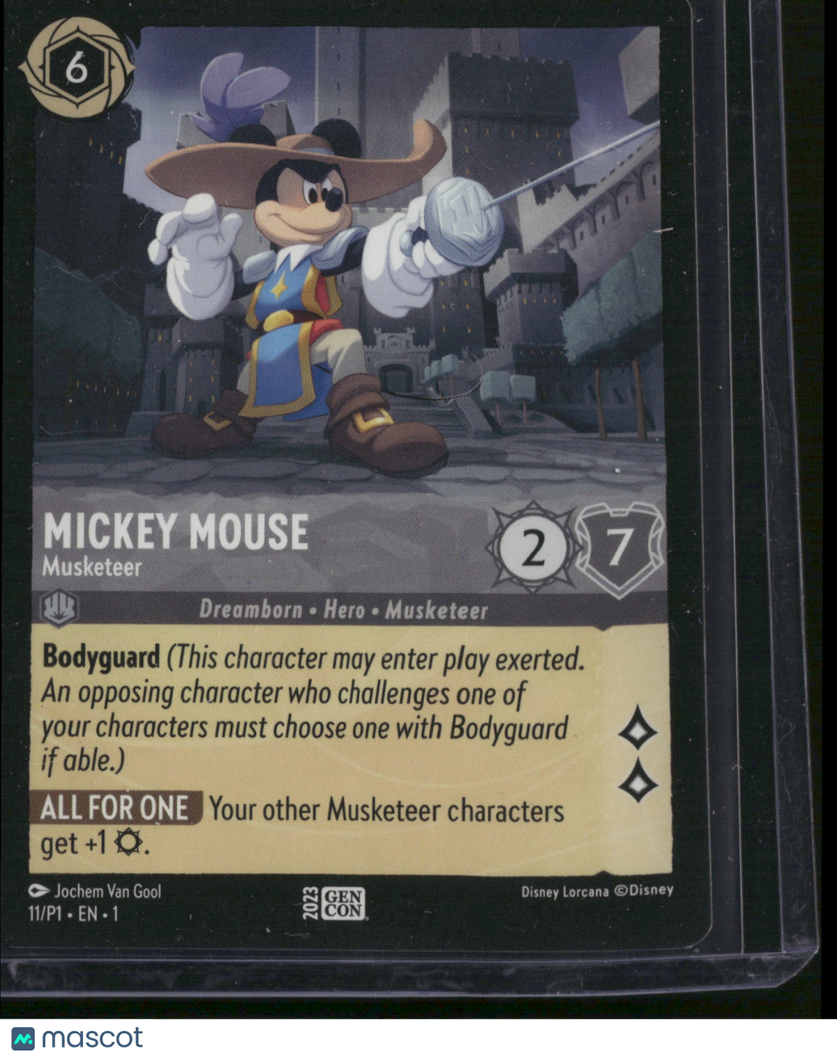 2023 Disney Lorcana Promos Mickey Mouse Gen Con Promo Promo