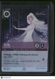 2023 Disney Lorcana Disney 100 Promo Elsa Foil Disney 100 Collector's Edition Promo