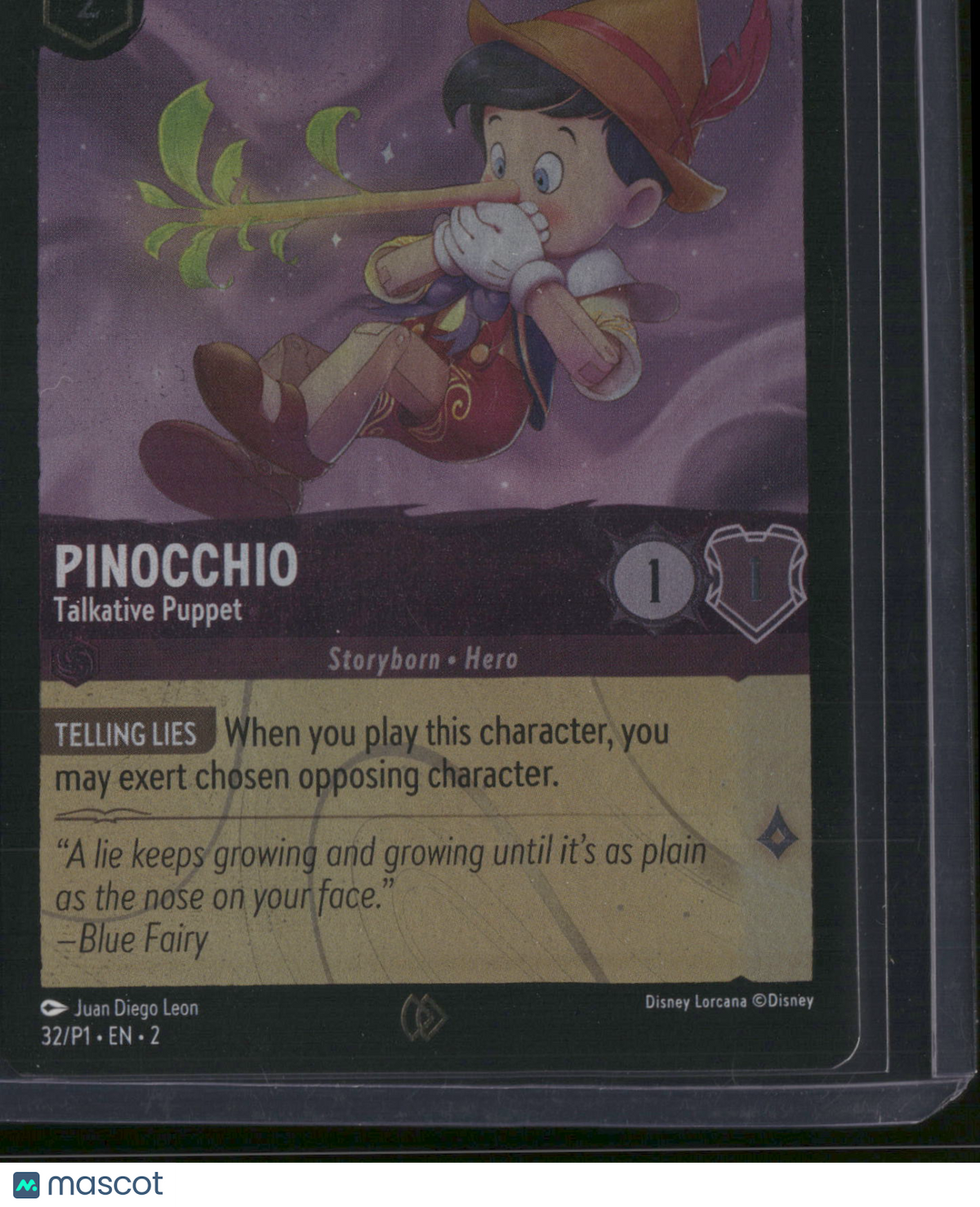 Disney Lorcana Promos Pinocchio