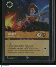2023 Disney Lorcana Rise of the Floodborn Woody Foil Enchanted Rare