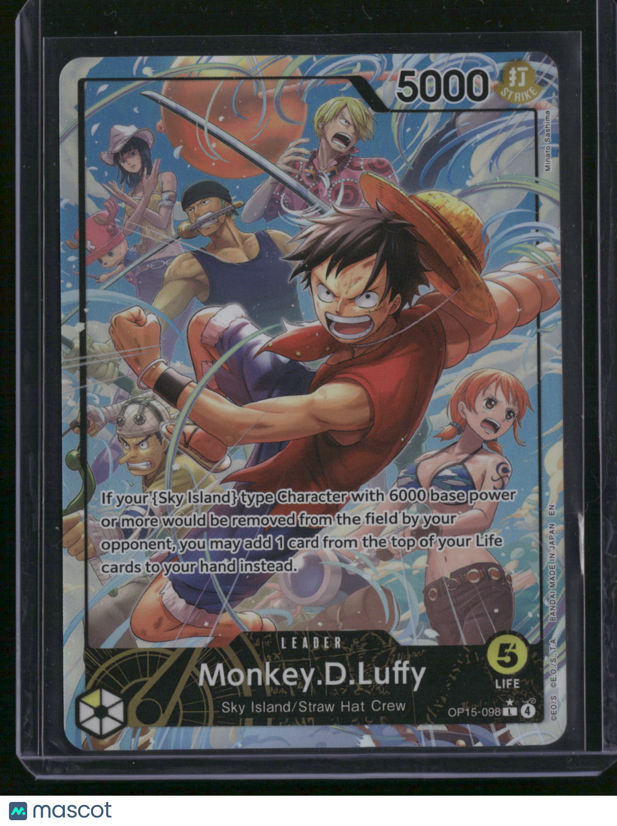 2023 One Piece Card Game Awakening of the New Era Monkey.D.Luffy Alternative Art
