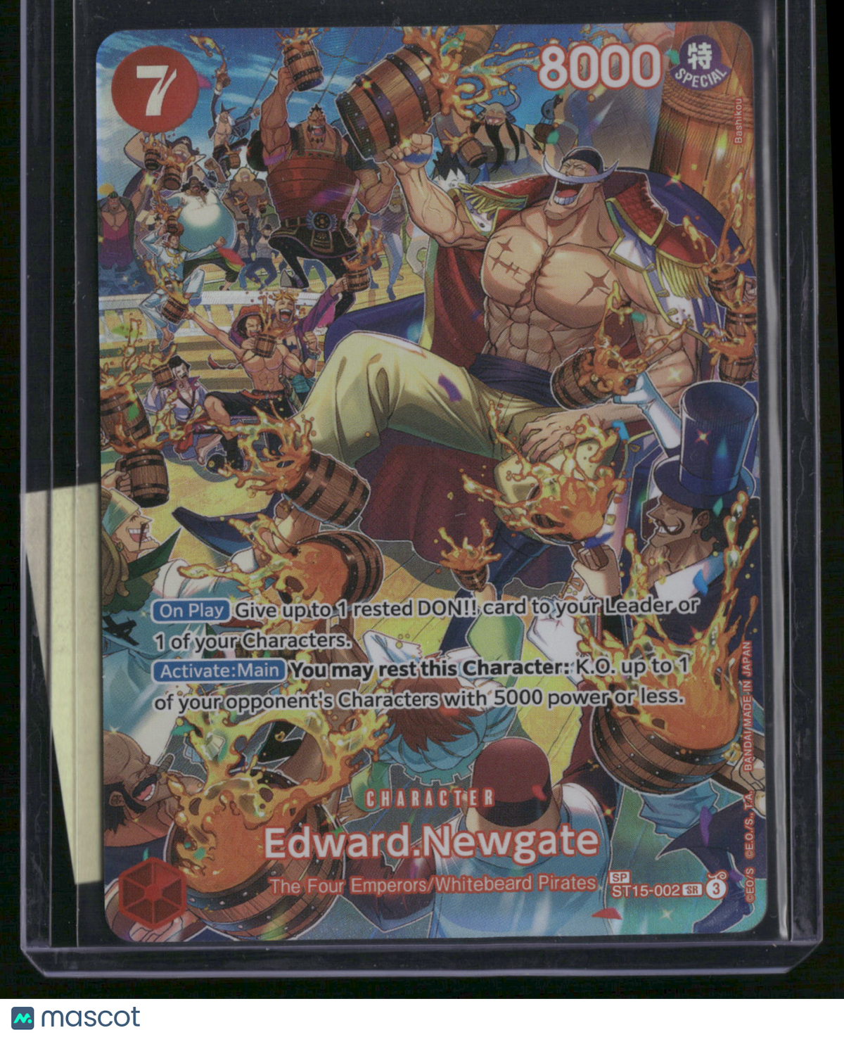 ST-15 Starter Deck Red Edward.Newgate Edward.Newgate Alt Art
