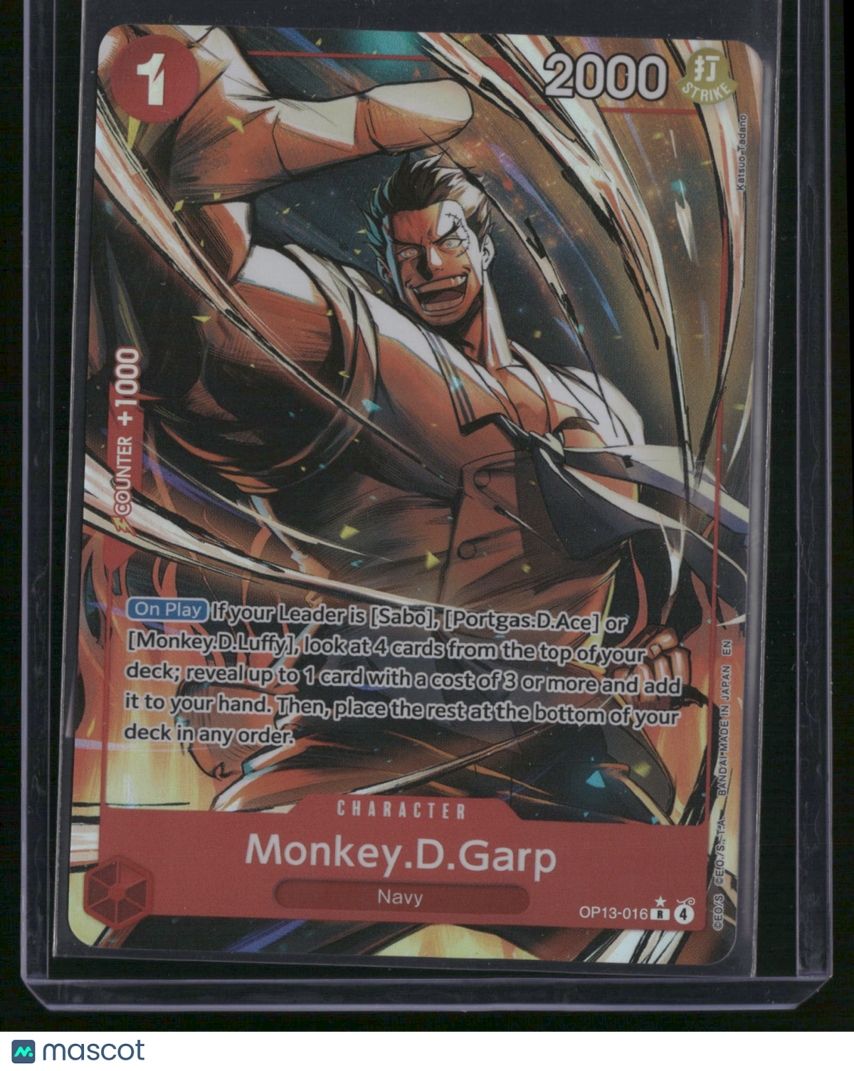 Pillars of Strength Monkey.D.Garp Holofoil