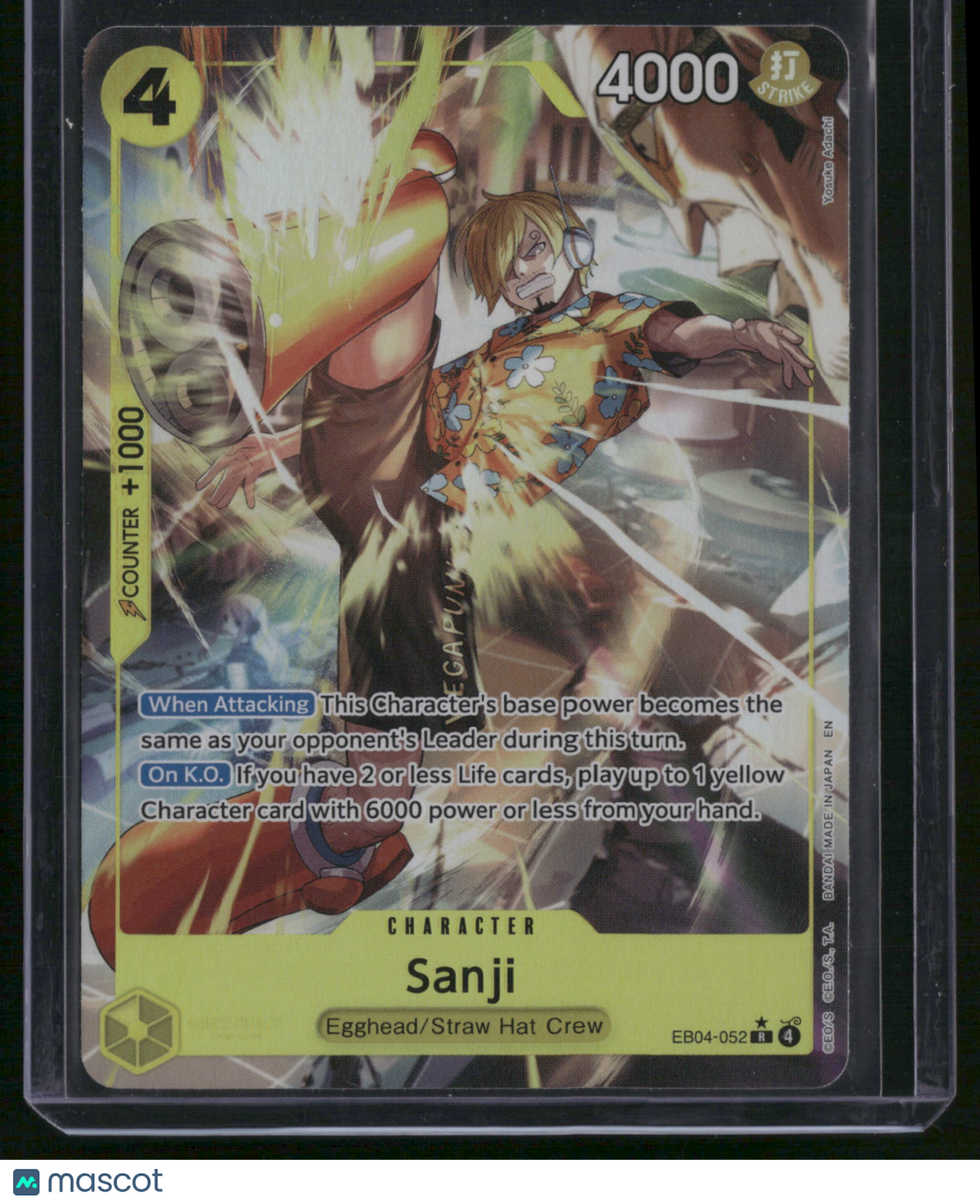 Extra Booster Memorial Collection Sanji Alternate Art