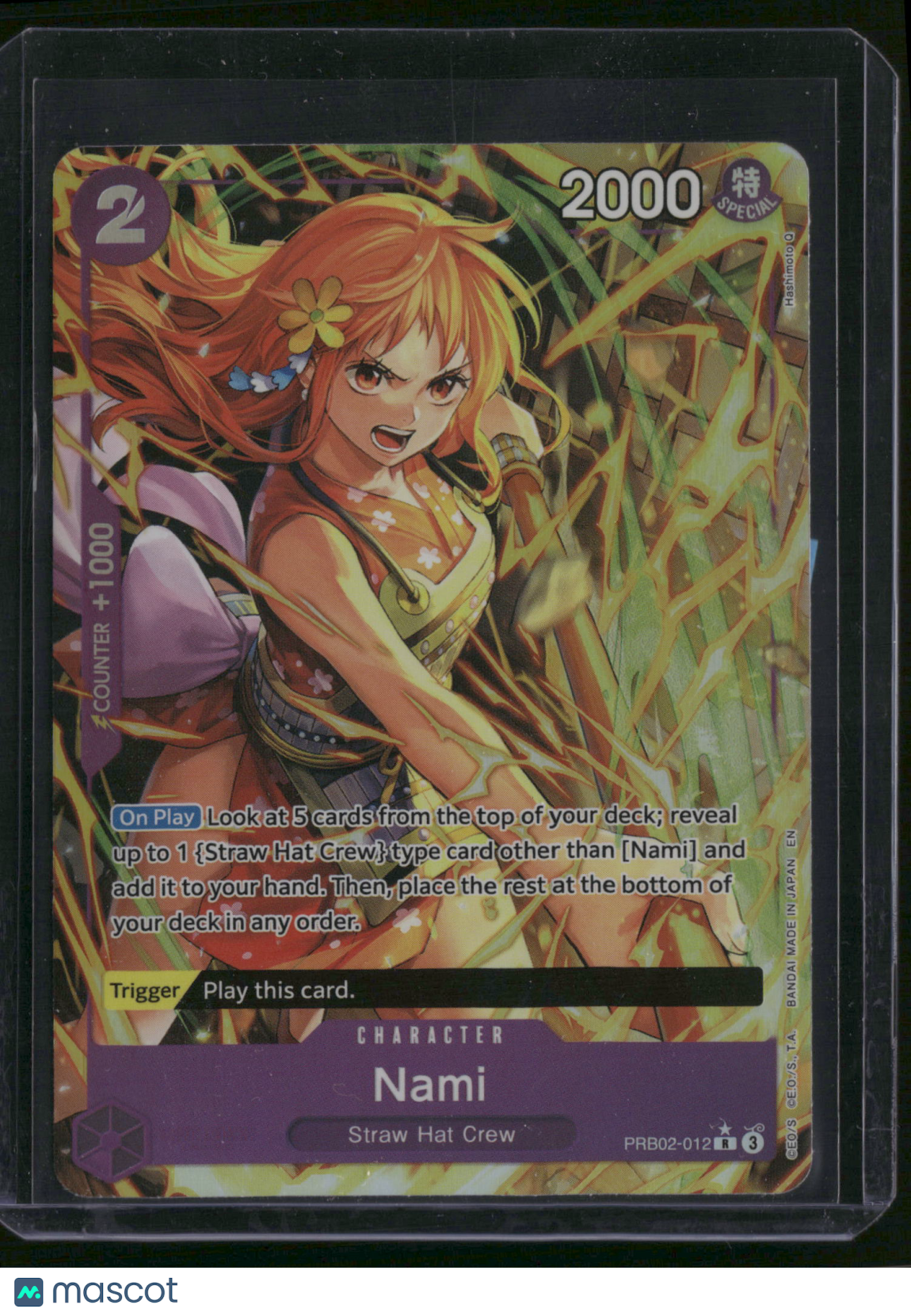 Premium Booster The Best Nami Foil
