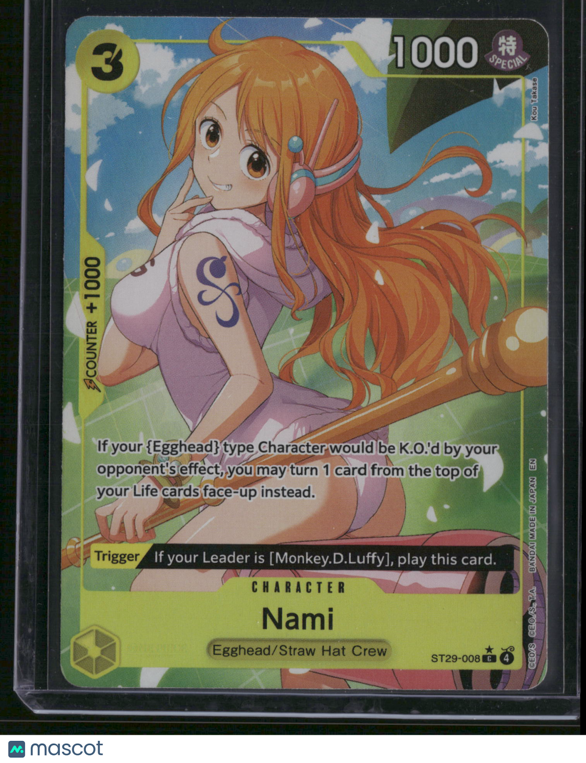 ST-29 Green Luffy Starter Deck Nami