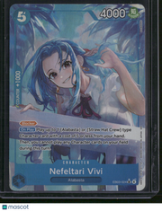 2024 One Piece Card Game Extra Booster Memorial Collection Nefeltari Vivi Alternative Art