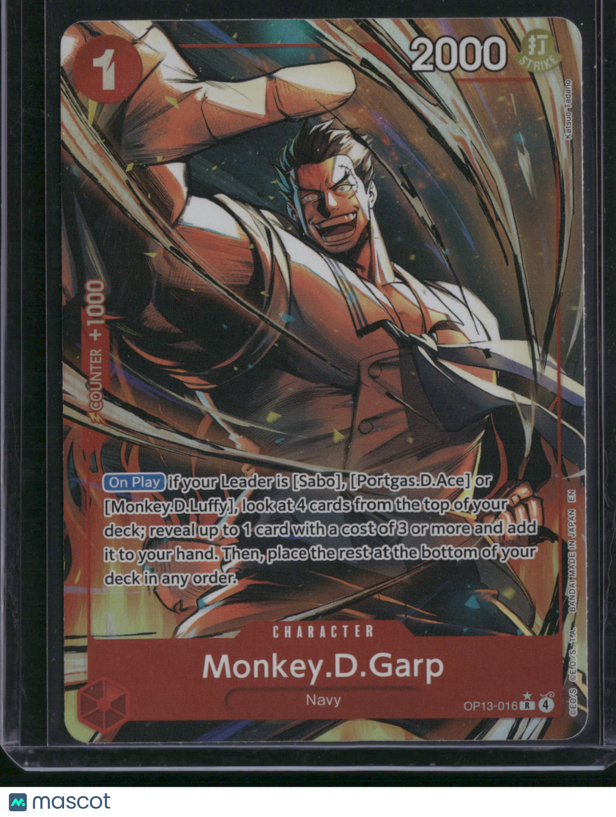 Pillars of Strength Monkey.D.Garp Foil
