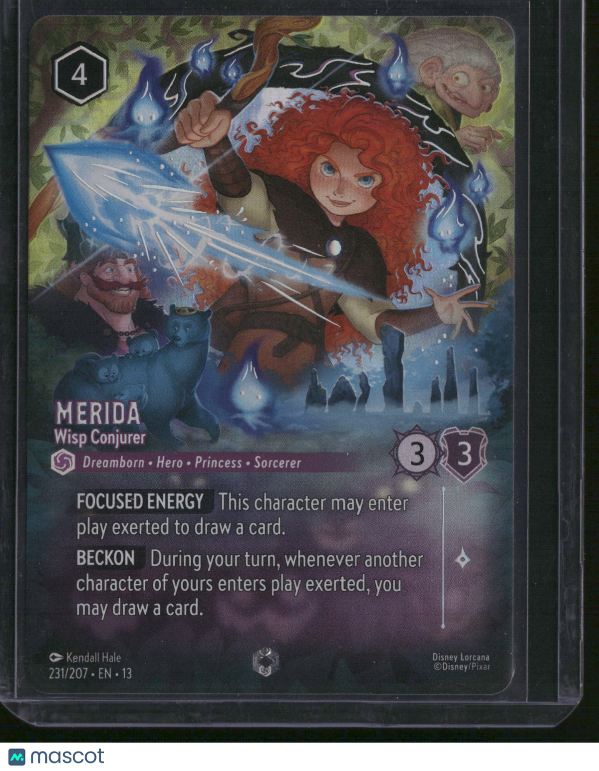 Shimmering Skies Merida Foil Enchanted Rare Alt Art