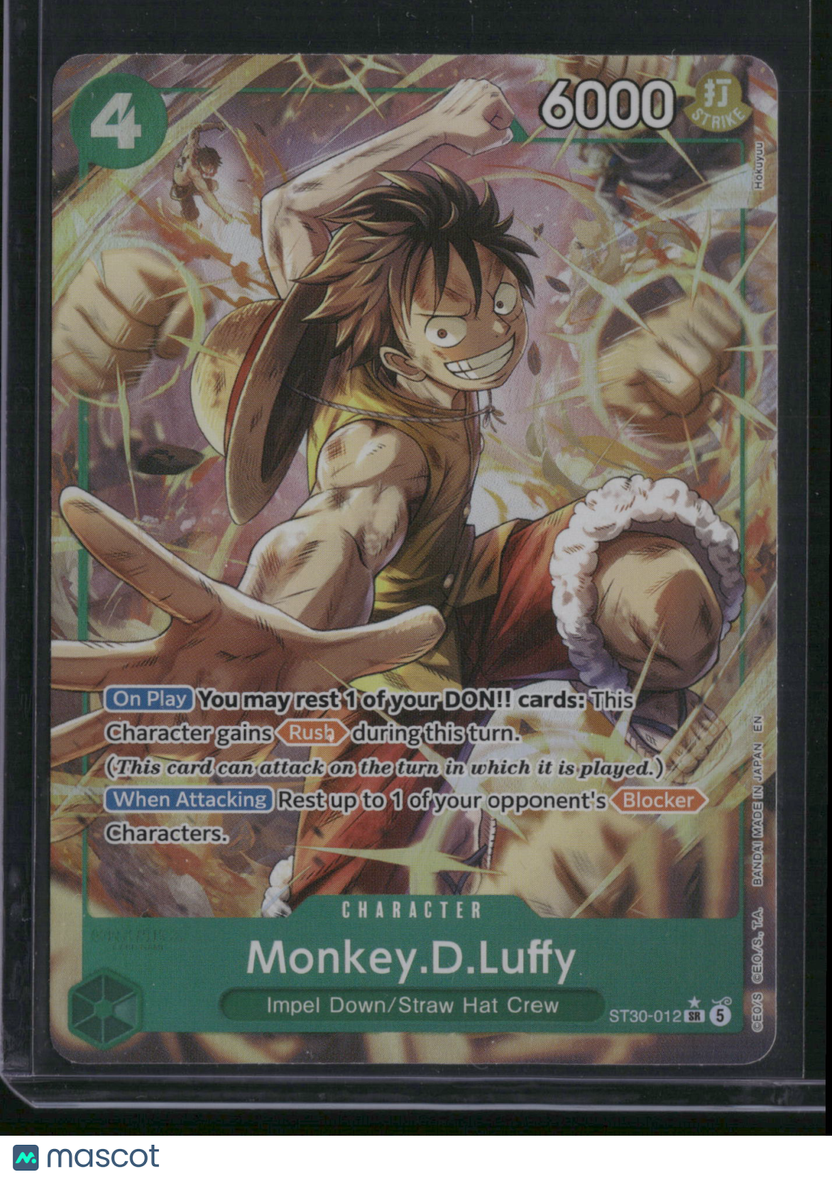 Ultimate Deck: Three Captains Monkey.D.Luffy Foil