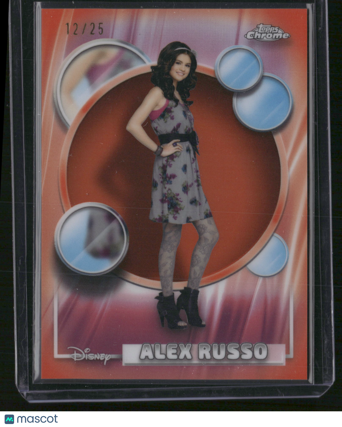 2026 Topps Chrome Wizards of Waverly Place Selena Gomez 12/25 #7