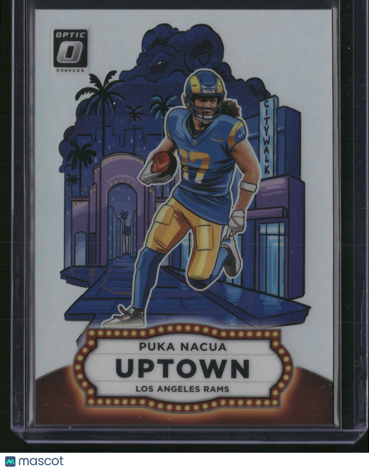 Puka Nacua 2025 Panini Donruss Optic Football Uptown #8