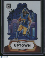 Puka Nacua 2025 Panini Donruss Optic Football Uptown #8