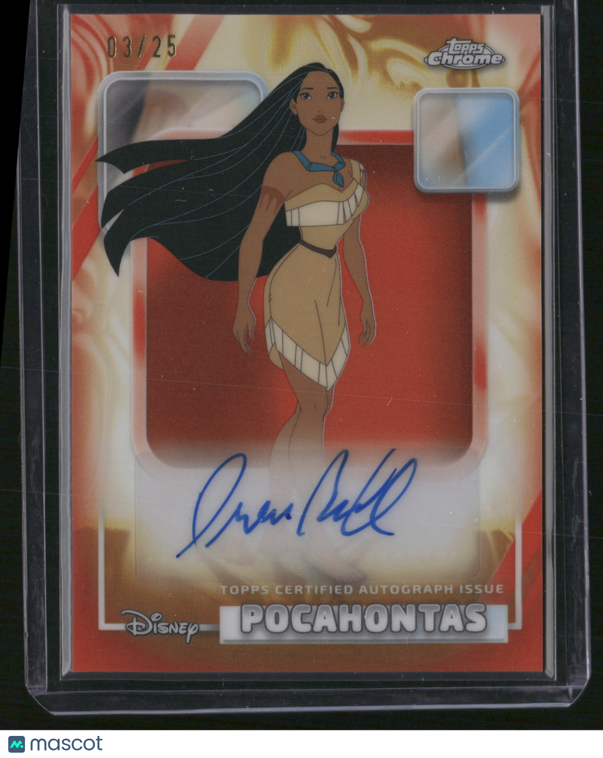 2026 Topps Disney Chrome Irene Bedard 03/25 Autograph #AA-IB