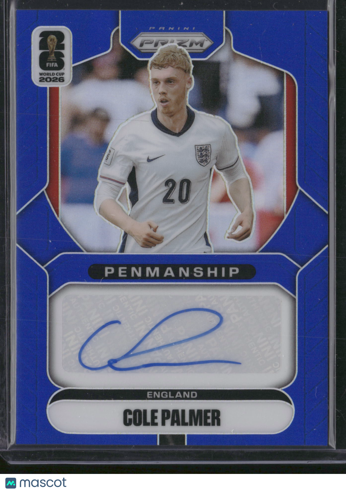 Cole Palmer 2026 Panini Prizm FIFA World Cup #P-CP Blue /25