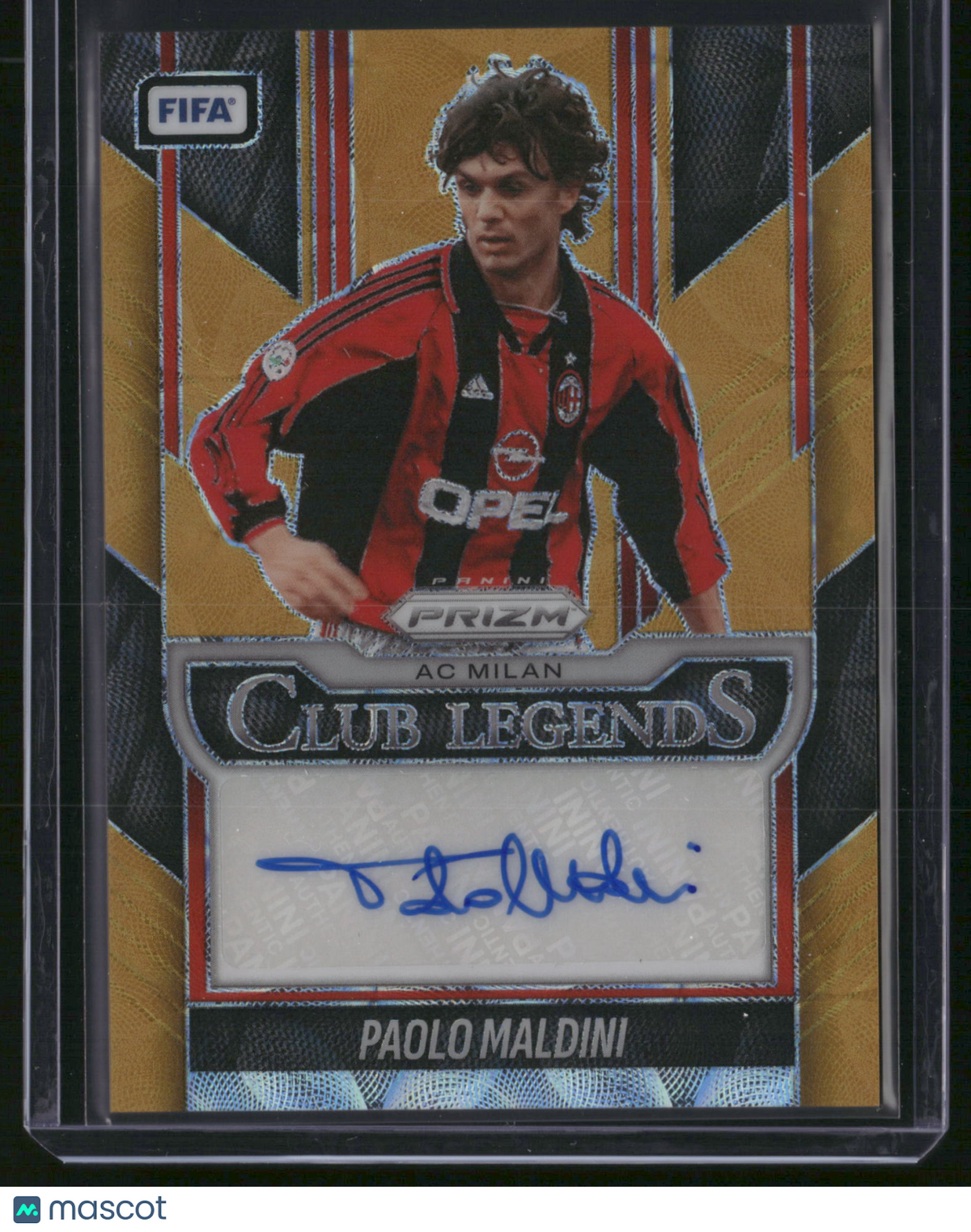 Paolo Maldini 2025 Panini Prizm FIFA Soccer #CL-PM Gold /10