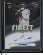 Cam Ward 2025 Topps Finest #RFA-CW RC