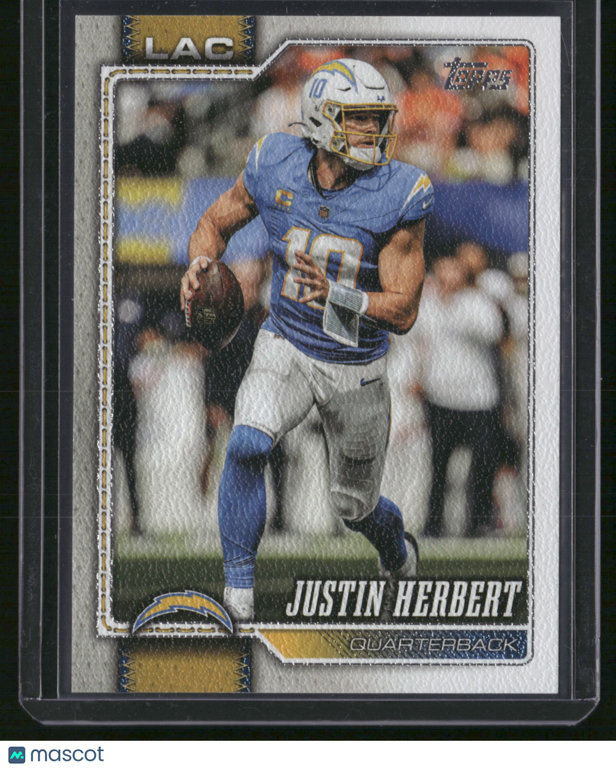 Justin Herbert 2026 Topps #110 Gold /50