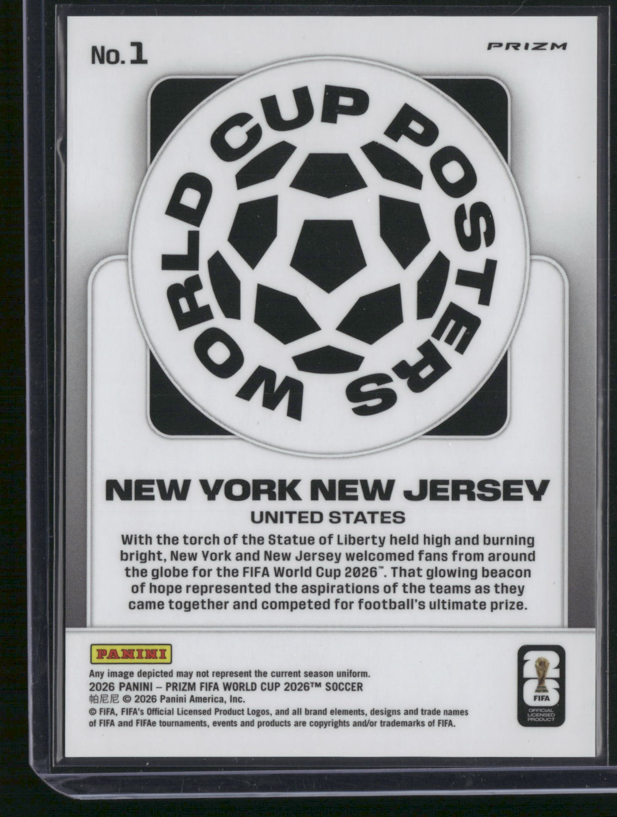 2026 Panini Prizm FIFA World Cup #1