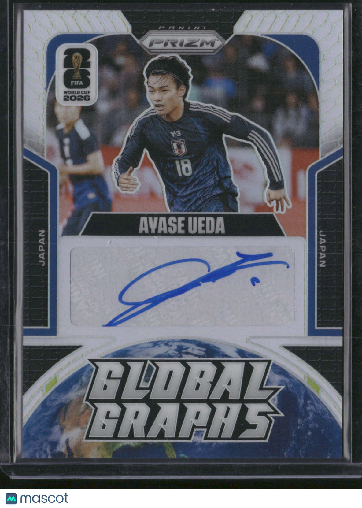 Ayase Ueda 2026 Panini Prizm FIFA World Cup Global Graphs #GG-AU /75