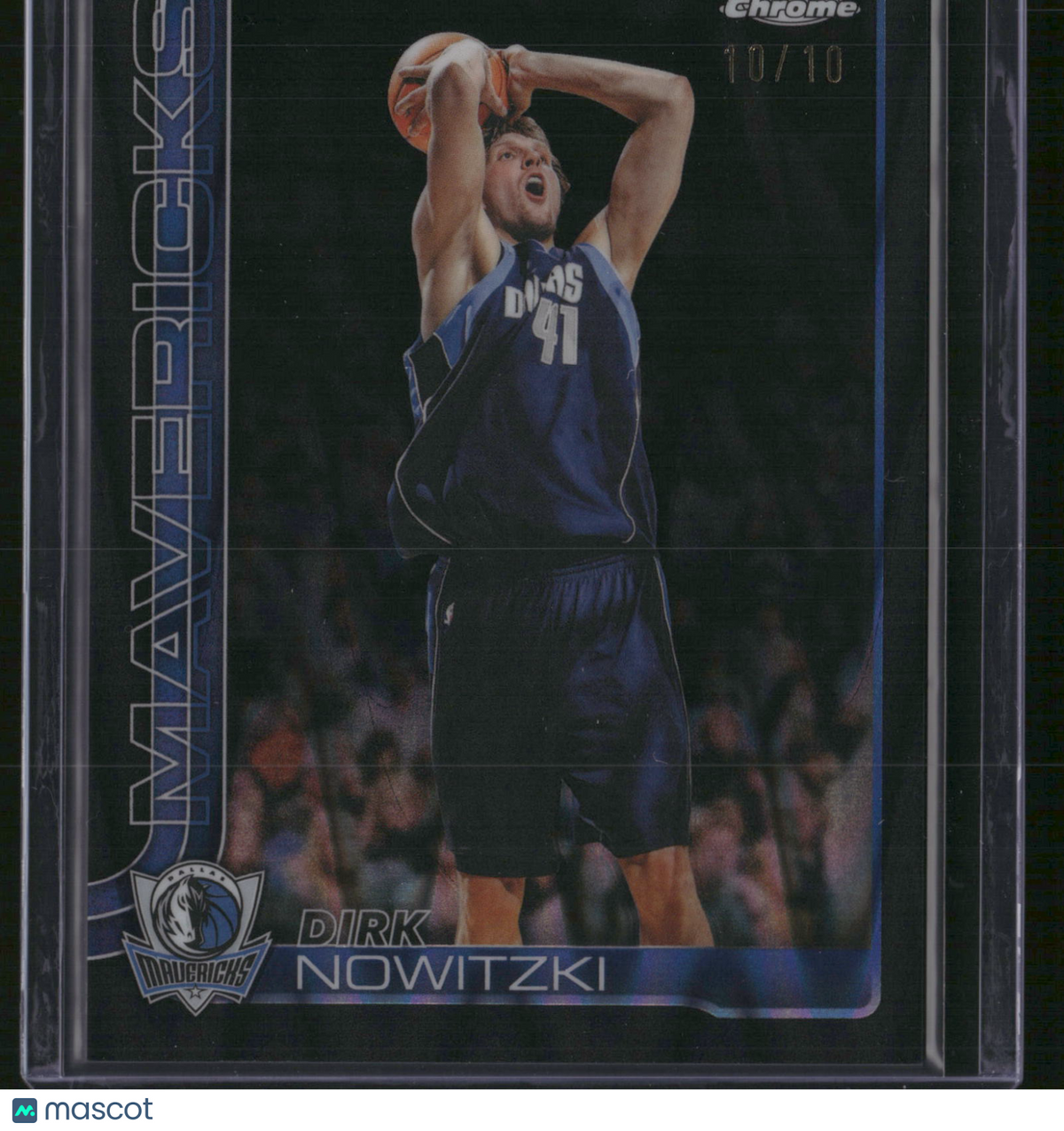 Dirk Nowitzki 2026 Topps Chrome #146 Black /10