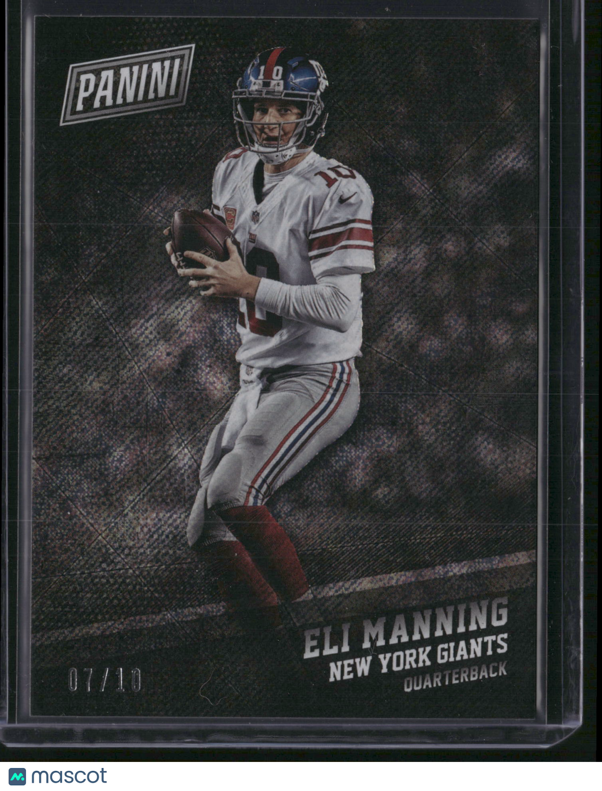 Eli Manning 2017 Panini Black Friday #12 /10