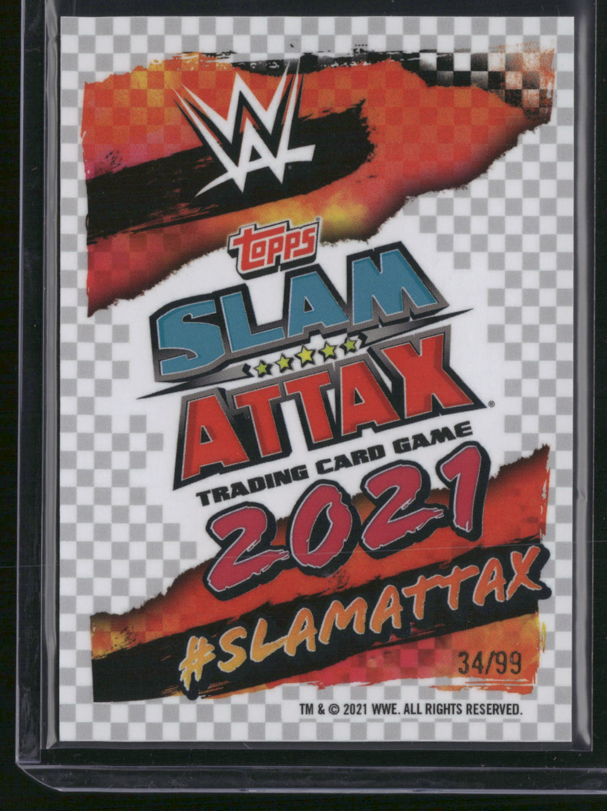2021 Topps Slam Attax "Stone Cold" Steve Austin Chrome