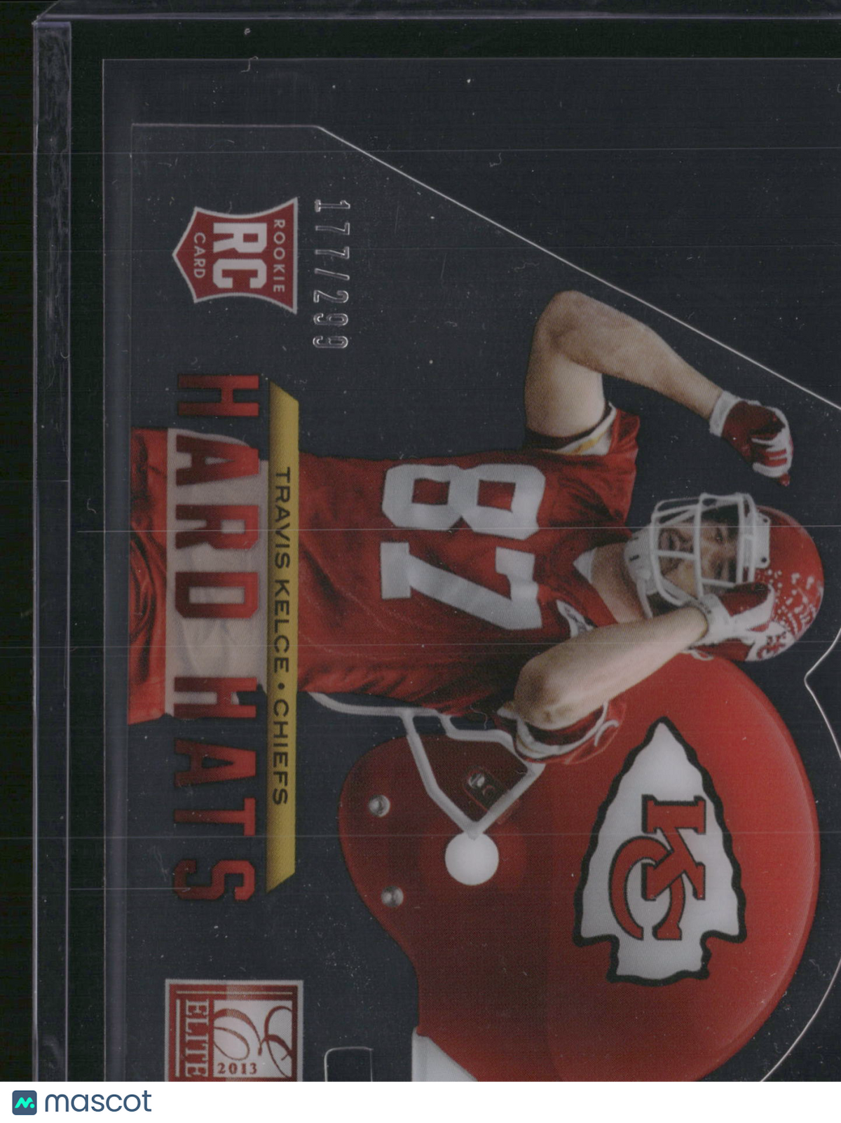 Travis Kelce 2013 Panini Elite Hard Hats #93 /299 RC