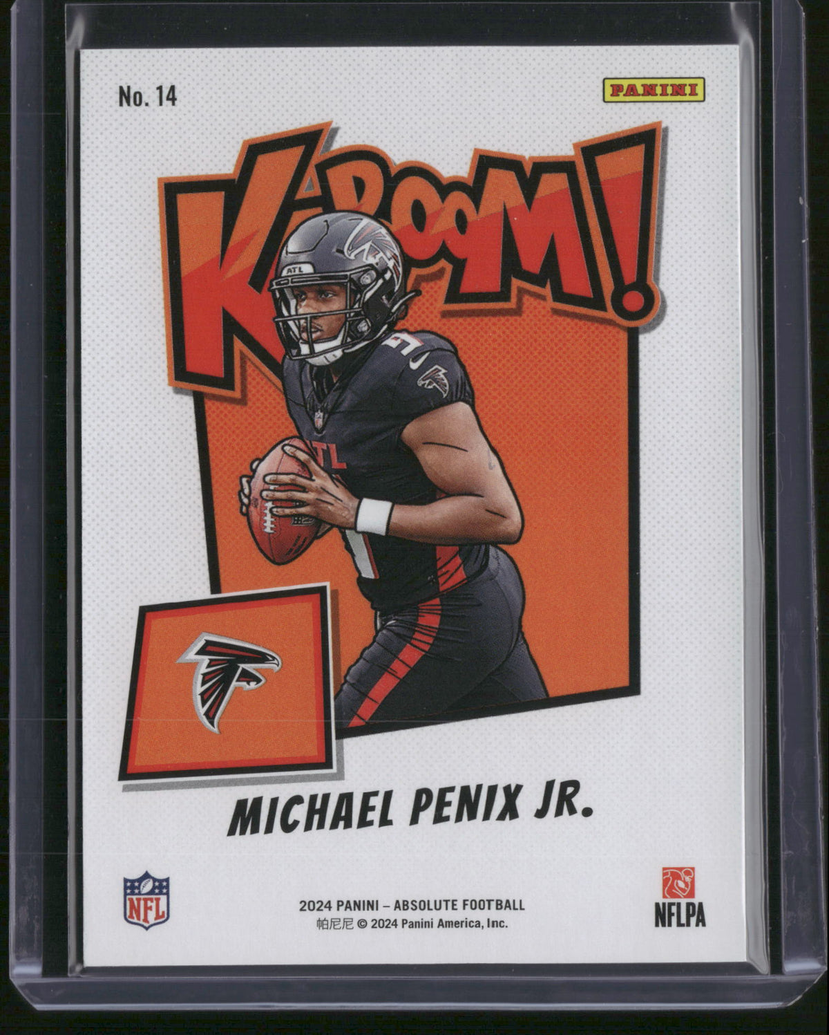 Michael Penix Jr. 2024 Panini Absolute Kaboom! #14 RC