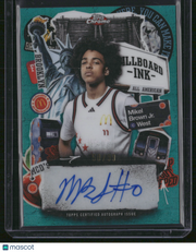 Mikel Brown Jr. 2025 Topps Chrome McDonald's All American Billboard Ink #BI-MB /99