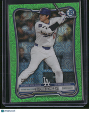 Shohei Ohtani 2025 Bowman Chrome #52 Green Mojo Refractor /399