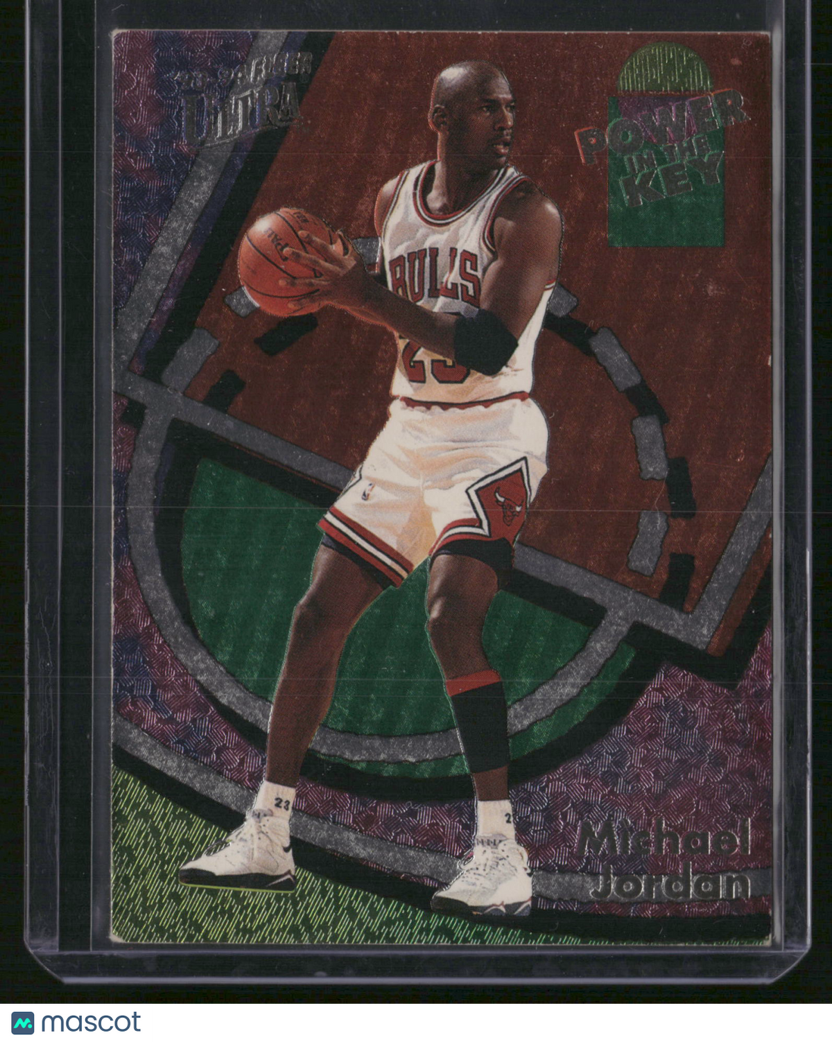Michael Jordan 1994 Fleer Ultra Power in the Key #2 of 9