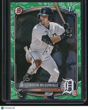 Kevin McGonigle 2025 Bowman #BP-79 Green Paisley