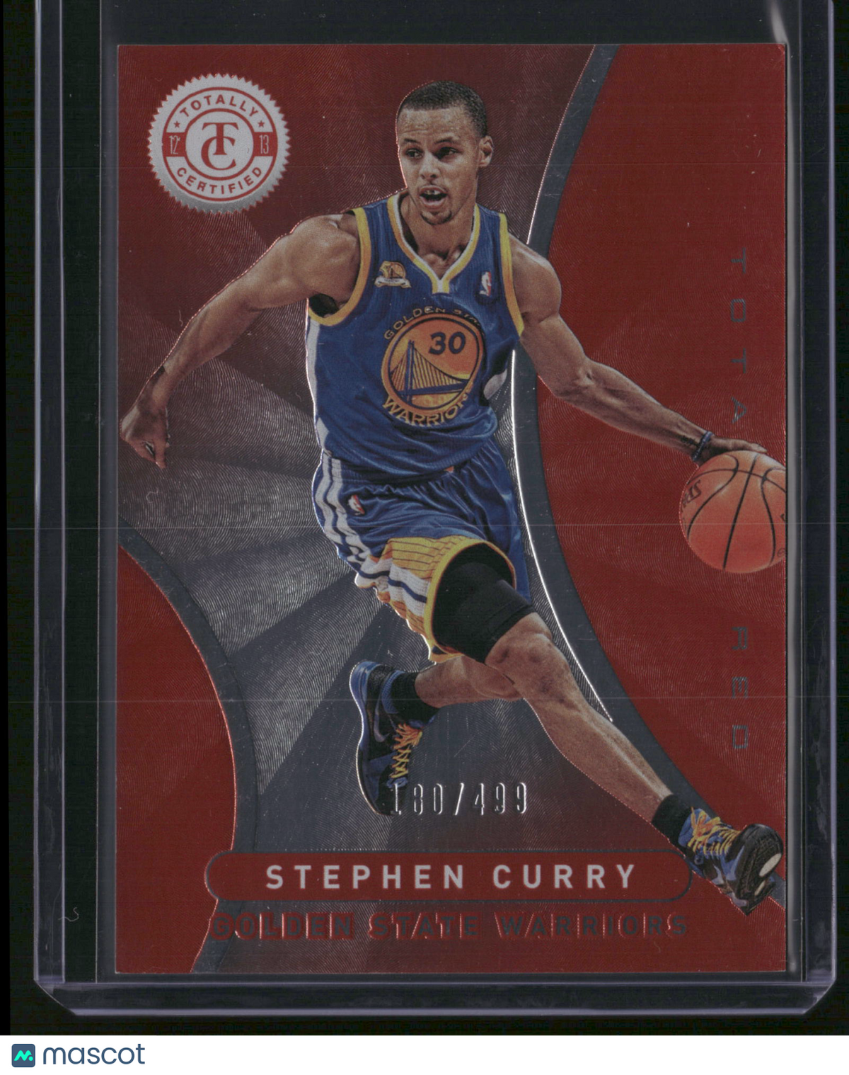 Stephen Curry 2012 Panini Totally Certified #49 Red /409