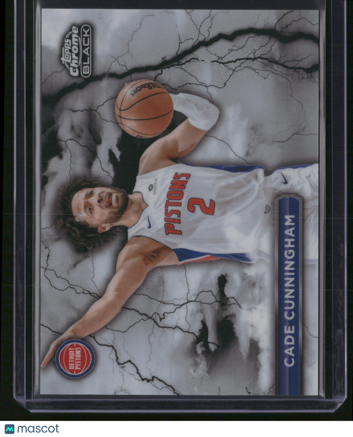 Cade Cunningham 2026 Topps Chrome Black #BL-3
