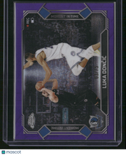 Luka Dončić 2026 Topps Chrome Moment in Time #MT-1 Purple /75