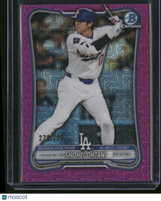 Shohei Ohtani 2026 Bowman Chrome #52 Pink Mojo Refractor /299