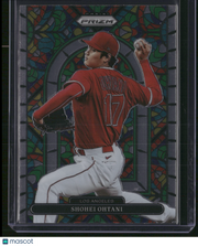 Shohei Ohtani 2022 Panini Prizm Baseball Stained Glass #SG-3
