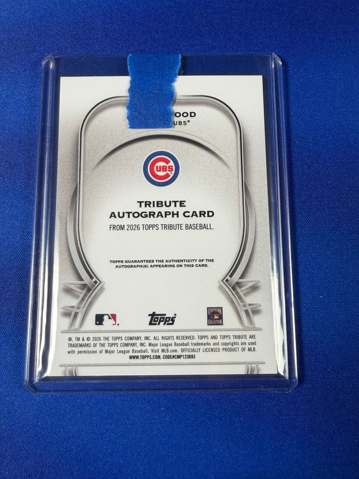 Kerry Wood 2026 Topps Tribute /50