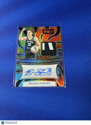 Breanna Stewart 2025 Panini Select WNBA #AM-BST /25 Autograph Patch Memorabilia